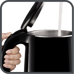 Tefal KO2618 Kettle Safe Tea Black 1L