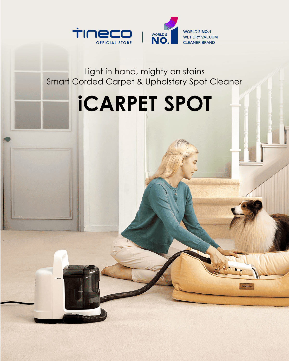 Tineco iCarpet Spot Vacuum Cleaner
