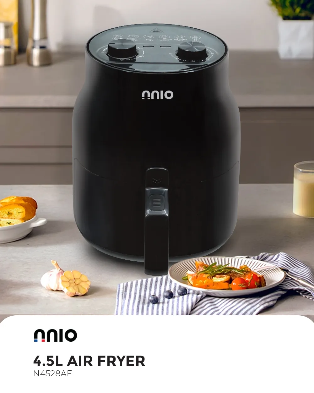 NNIO N4528AF Air Fryer 4.5L