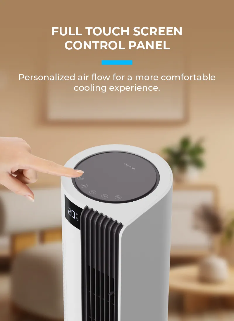 Mistral MFD3588DR DC Tower Fan with Remote Control 35 Inch