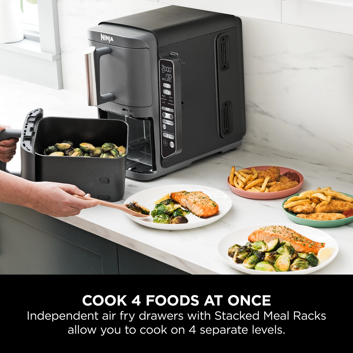 Ninja SL451SM | SL451 Double Stack XL Air Fryer 9.5L