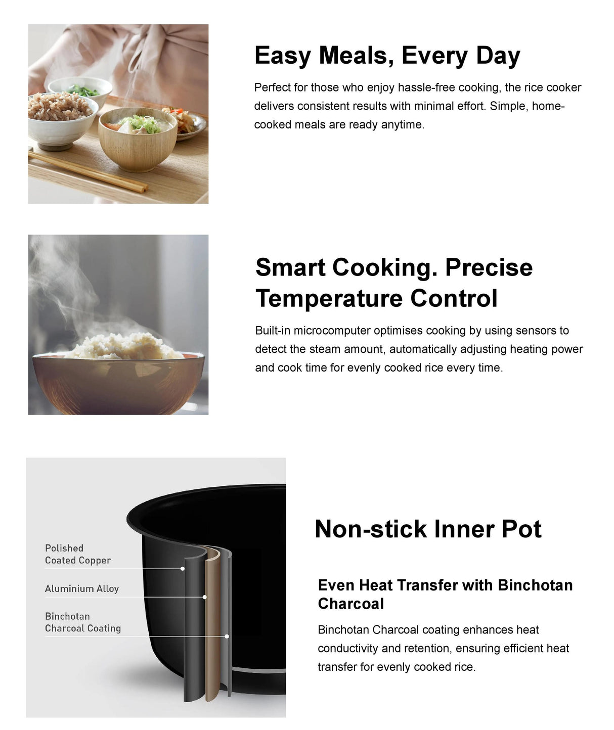 Panasonic SR-DC186WSH Microcomputer Rice Cooker 1.8L