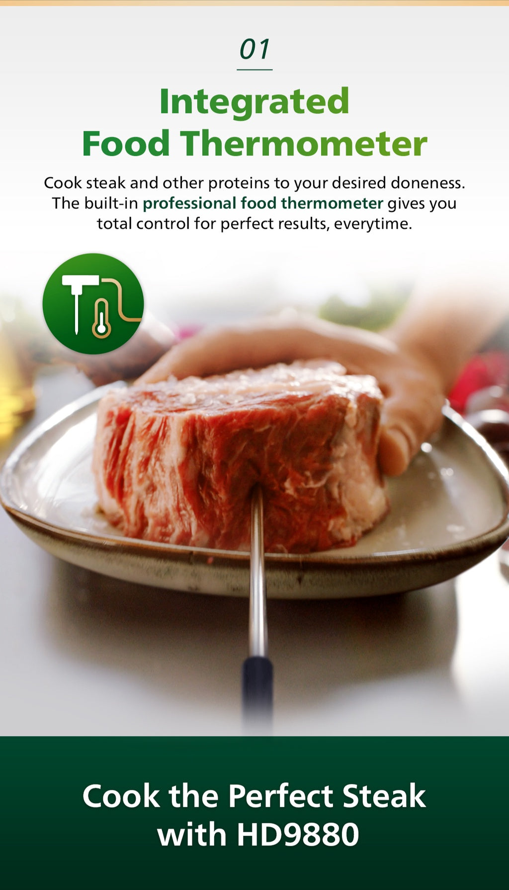 Philips HD9880/90 Airfryer Combi XXL Connected 7000 Series 8.3L