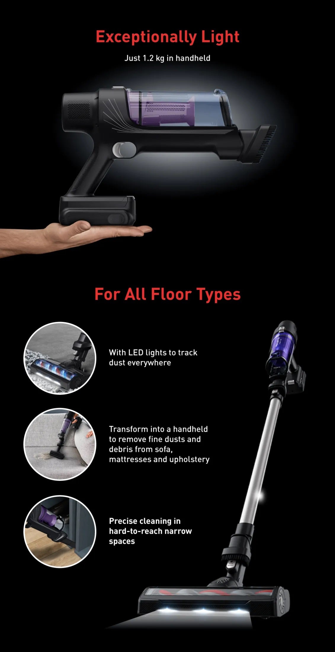 Tefal TY6A35 X-pert 7.60 Handstick Vacuum Cleaner