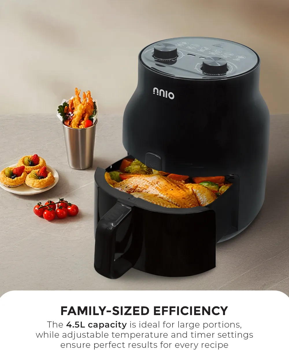 NNIO N4528AF Air Fryer 4.5L