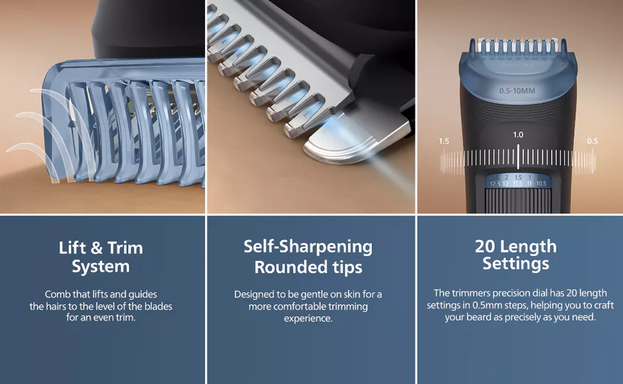 Philips BT3617/15 Beard Trimmer 3000 Series