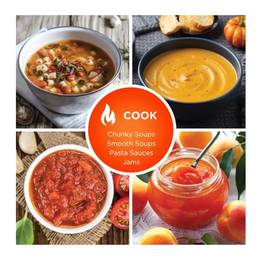 Ninja HB150 Foodi Blender & Soup Maker, 10 Auto-iQ Programs, 1.7L Glass Jug, Hot & Cold Blender, Cleaning Program 1000W