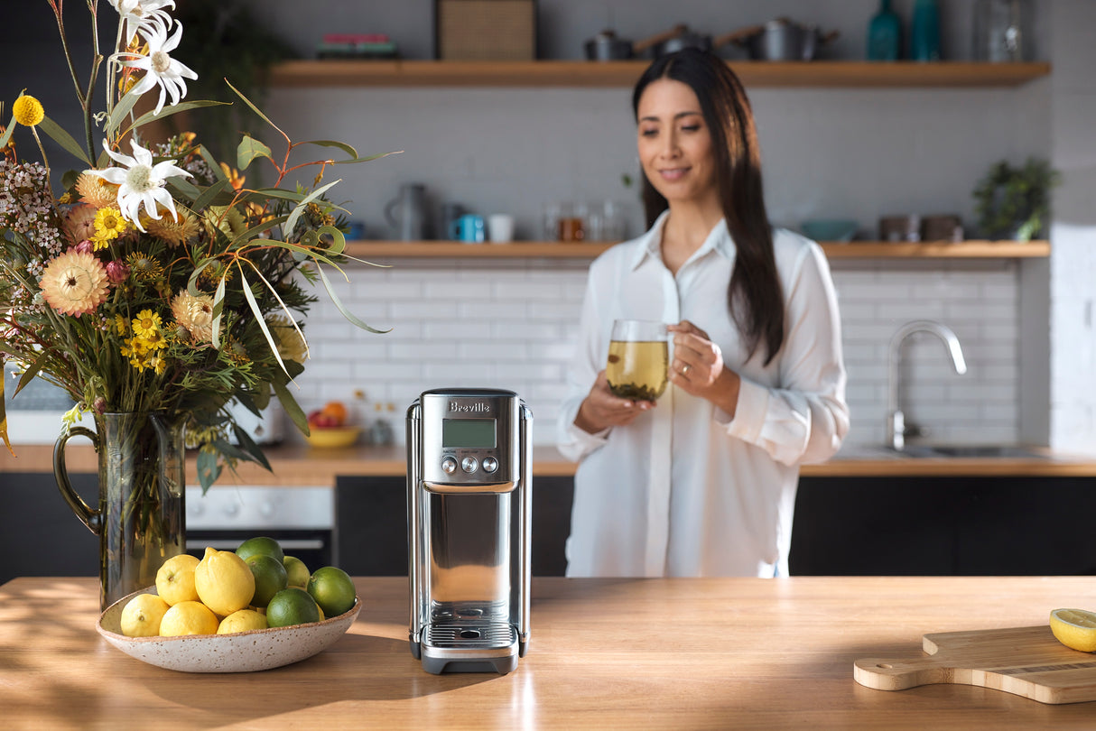 Breville LWA200BSS The AquaStation™ Hot Water Dispenser - your instant hot and filtered water solution at the touch of a button!