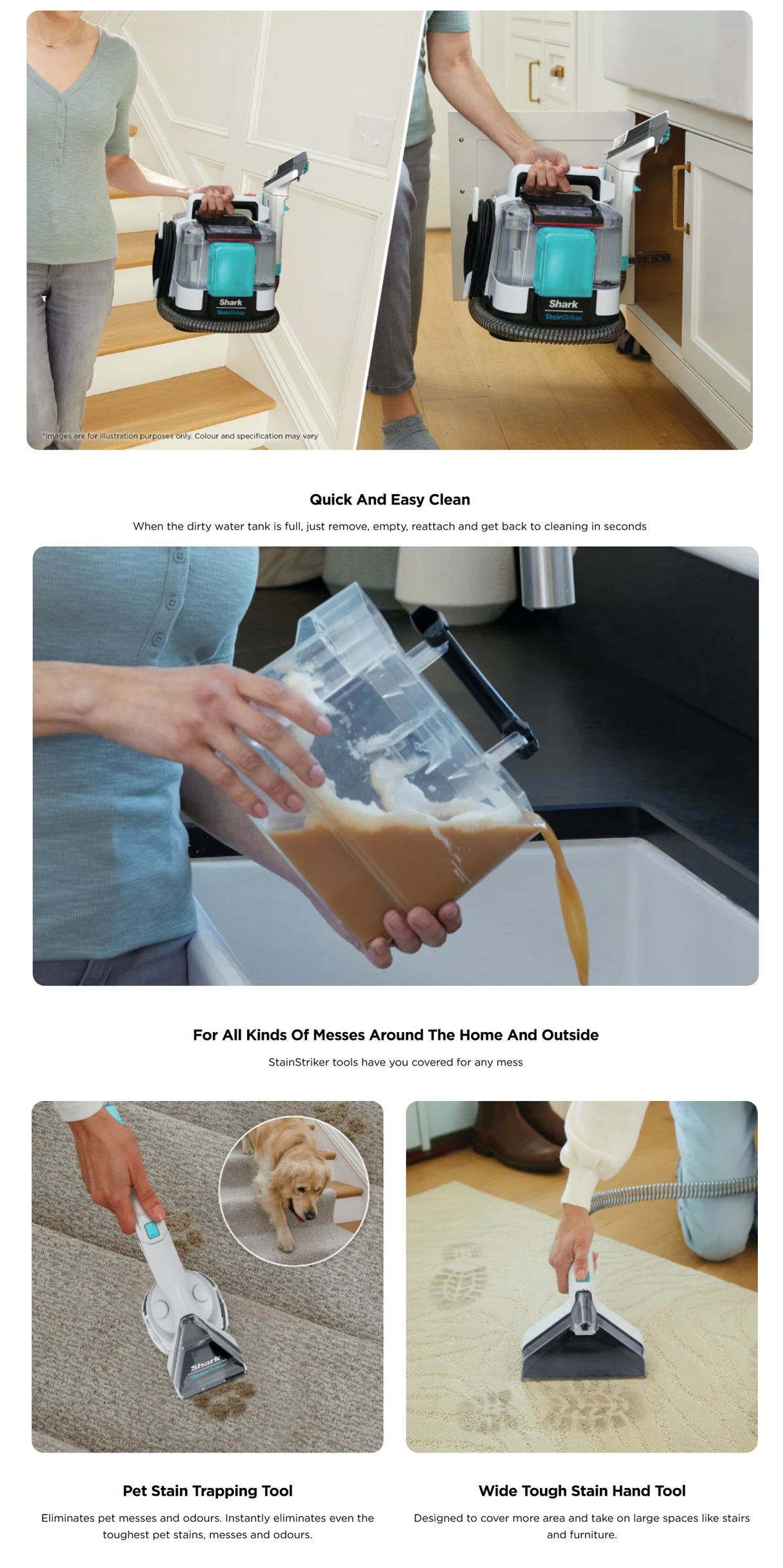 Shark PX200SMT | PX200 StainStriker Stain & Spot Vacuum Cleaner