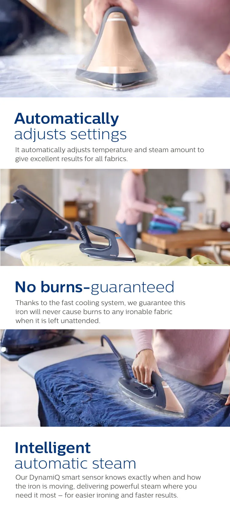 FREE Ironing Board + Philips PSG9050/26 | PSG9050 Steam Generator Iron (Perfectcare) 9000 Series 1.8L - Fabric Sensing Tech, No burns guaranteed