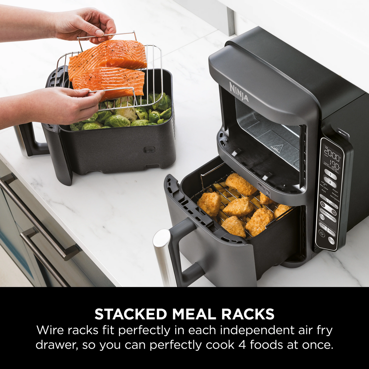 Ninja SL451SM | SL451 Double Stack XL Air Fryer 9.5L