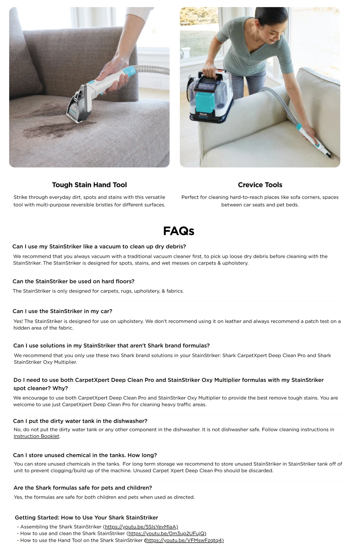 Shark PX200SMT | PX200 StainStriker Stain & Spot Vacuum Cleaner