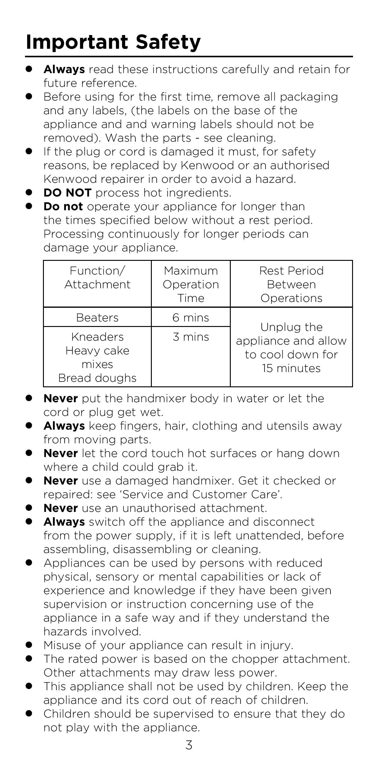 Kenwood HMP40.000GY QuickMix Go - Storm Blue Hand Mixer