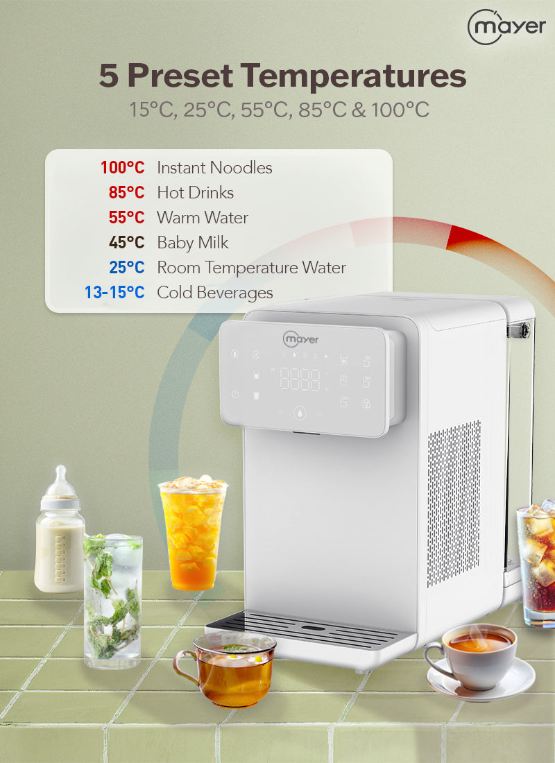 Mayer MMIWD48C Instant Hot and Cold Water Dispenser with Filter 4.8L