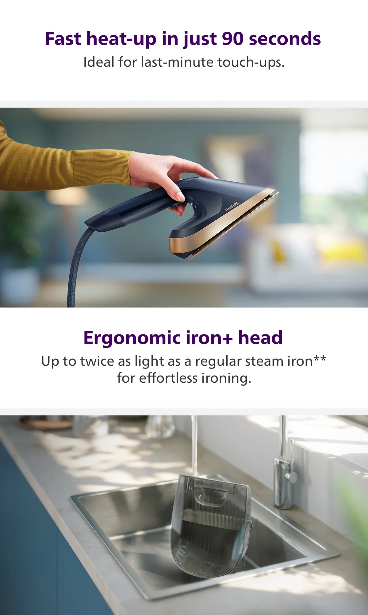 Philips AIS8530/20 All-in-One Ironing Solutions All-in-One 8500 Series