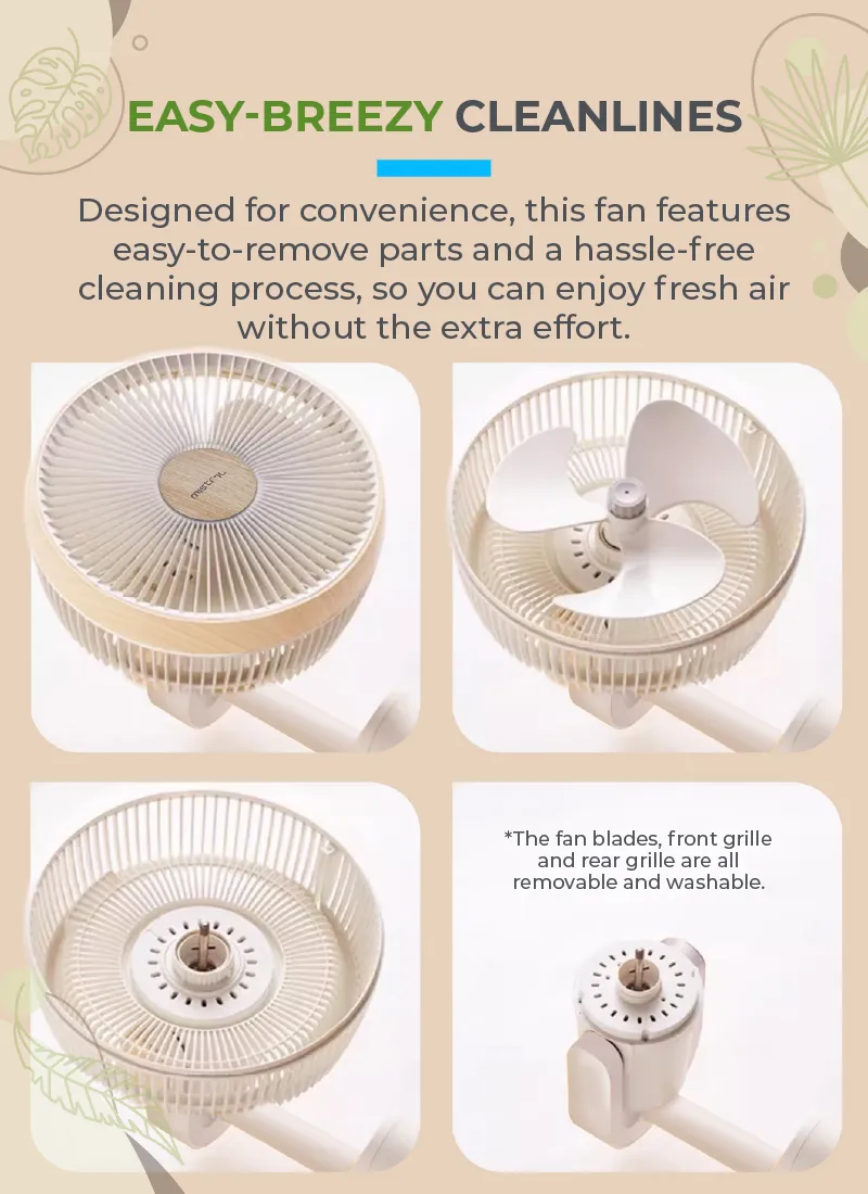 Mistral MWF1212DRW-G DC High Velocity Wall Fan with WIFI & Remote 12 Inch