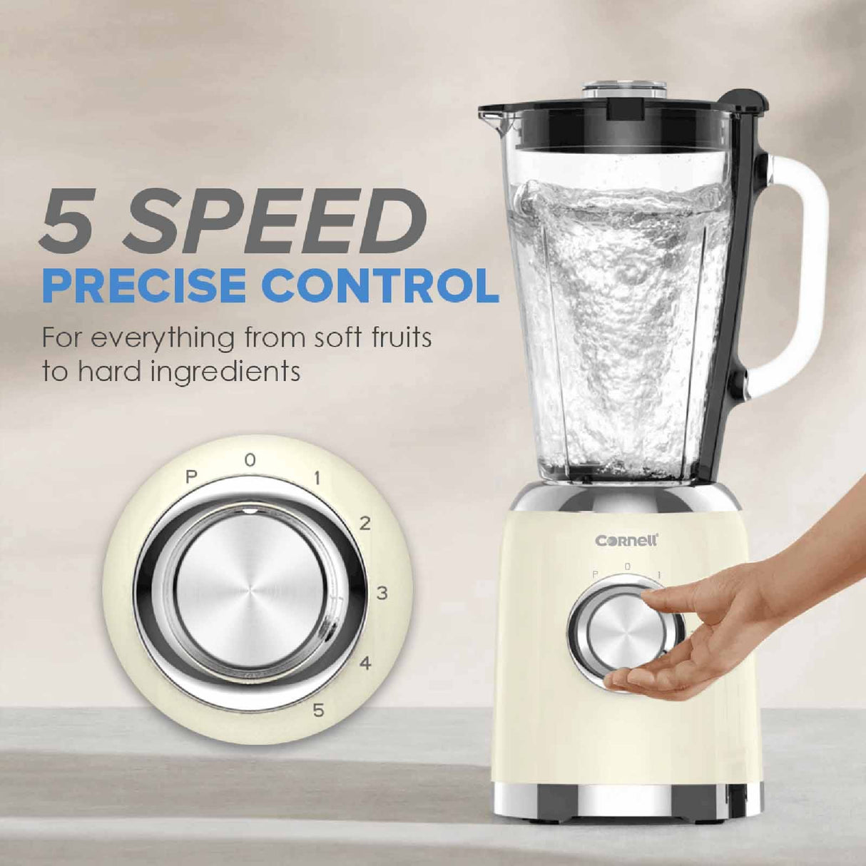 Cornell CBLS61C Blender/Grinder Glass Jug 1.5L
