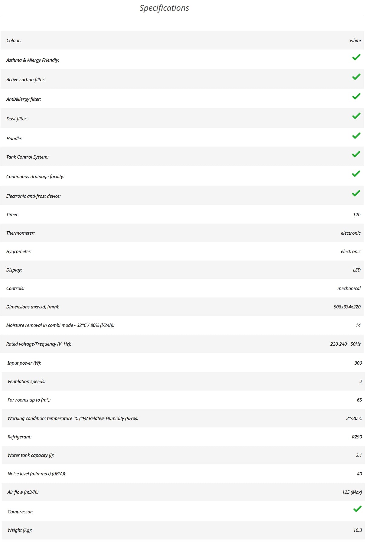 Delonghi DEXD214RF Tasciugo AriaDry Multi Dehumidifier