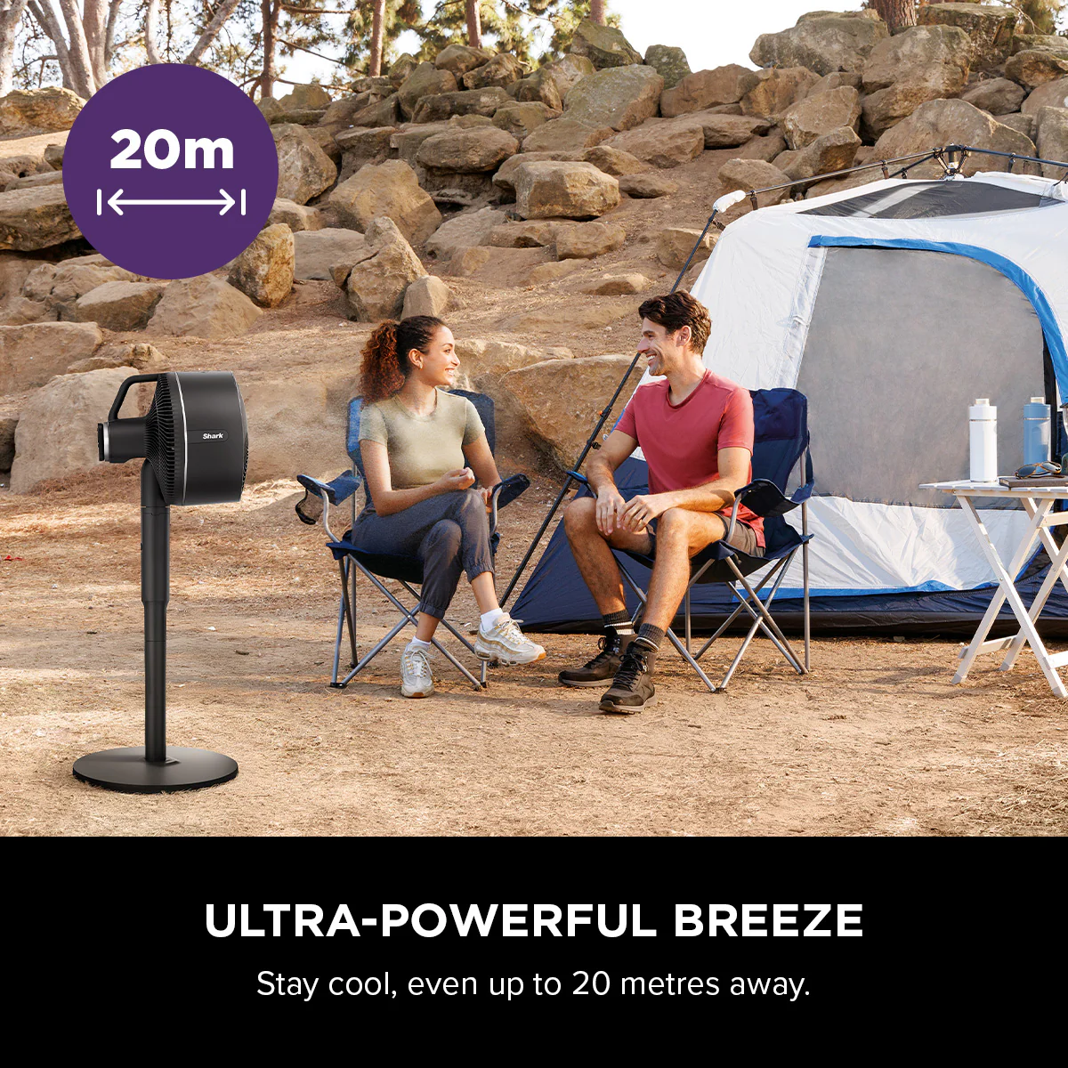 Shark FA221 FlexBreeze Cordless & Portable Fan