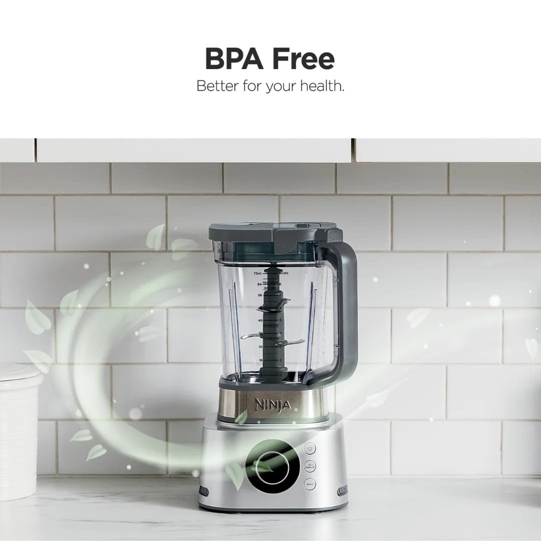Ninja CB402 Foodi 5 in 1 Power Blender & Food Processor + XL Smoothie Maker & Nutrient Extraction Cup, 1200W motor