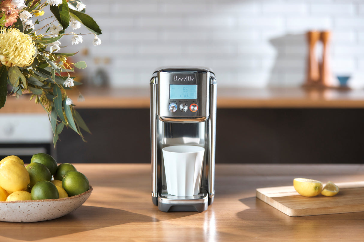 Breville LWA200BSS The AquaStation™ Hot Water Dispenser - your instant hot and filtered water solution at the touch of a button!