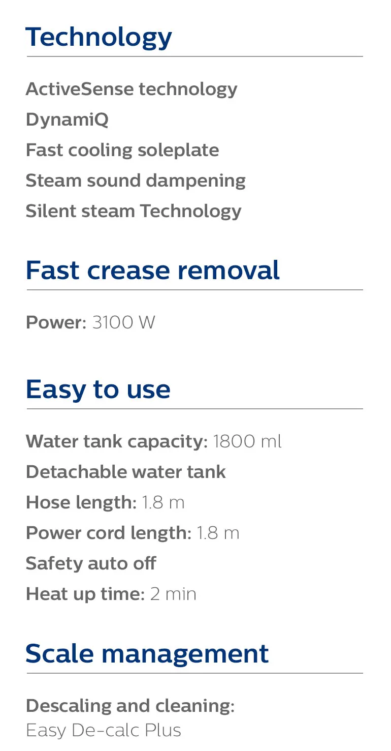 FREE Ironing Board + Philips PSG9050/26 | PSG9050 Steam Generator Iron (Perfectcare) 9000 Series 1.8L - Fabric Sensing Tech, No burns guaranteed