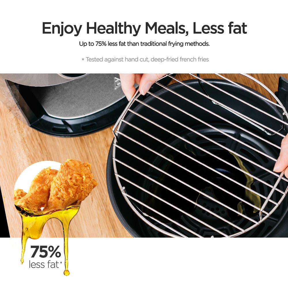 Ninja AF160 Air Fryer Max 5.2L, Digital Airfryer, Cooks, Crisps, Roasts, Bakes, Reheats and Dehydrates