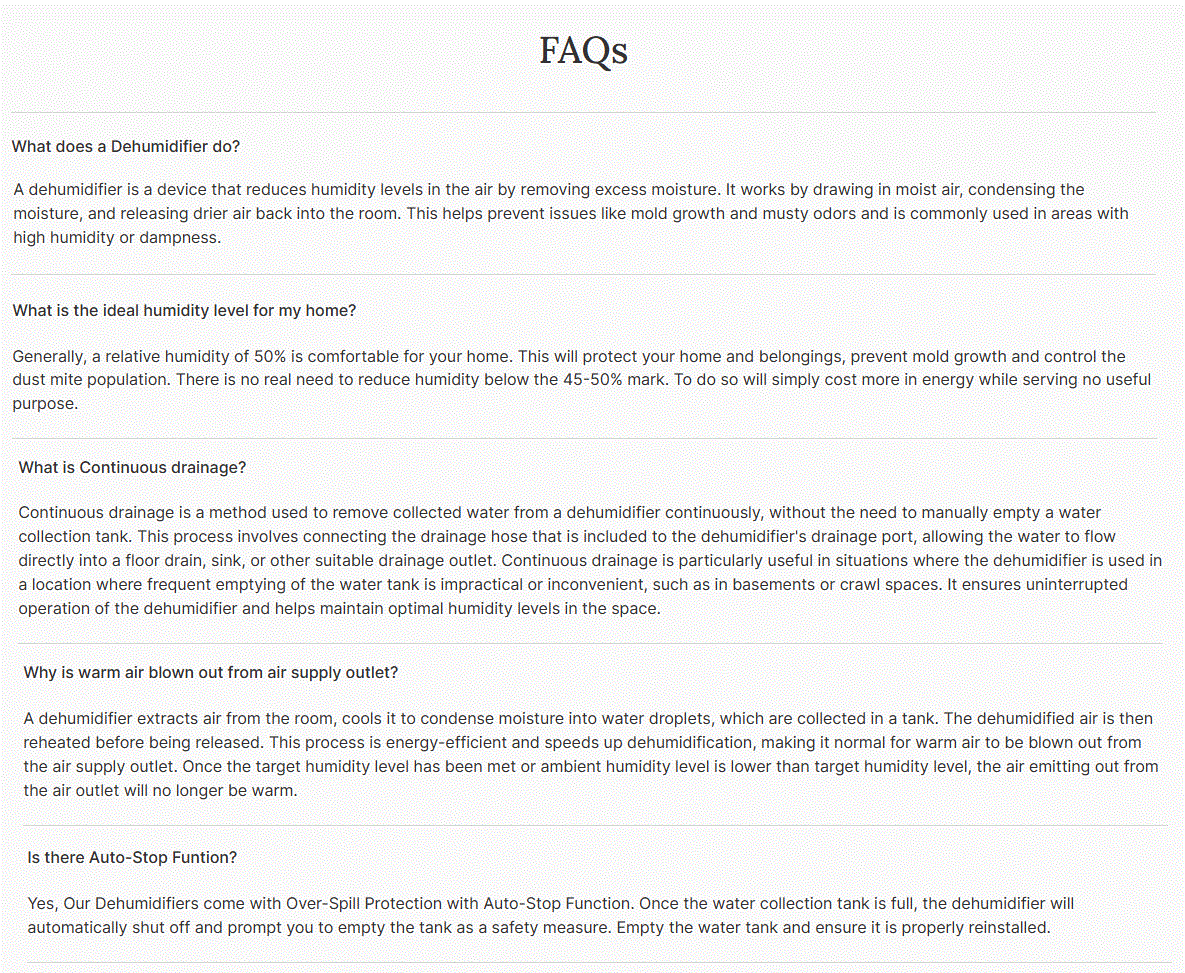 Europace EDH 3120DDC | EDH3120DDC DC Dehumidifier + Laundry Dryer | Lower Noise Level, Greater Energy Efficiency 12L