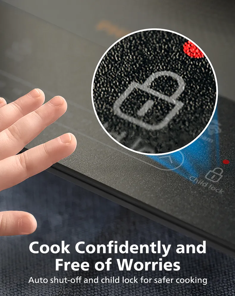 Philips HD5850/98 Induction Cooker 5000 Series 2000W with Free Pot