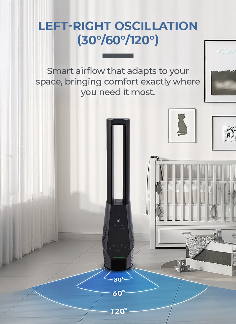 Mistral MBFAP4236DRW DC Blade Free Fan with Wifi & Remote 42 Inch