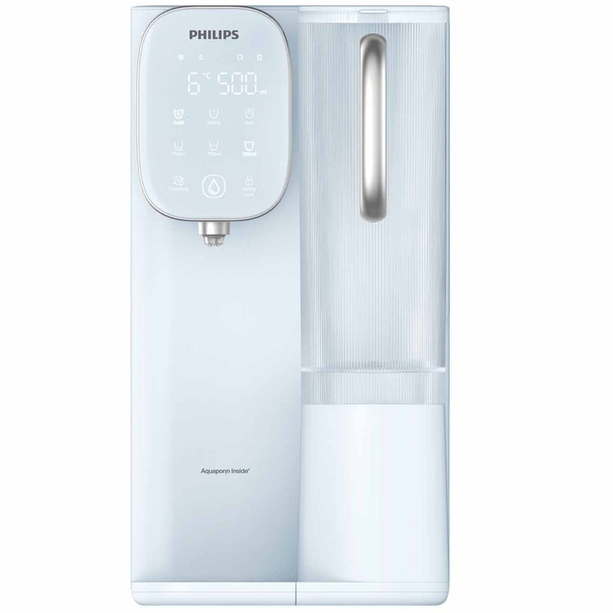 Philips ADD6912 BL/90 | ADD6912BL everse Omosis Purification RO Water Station, Hot + Cold Water Dispenser (No Installation) - Tap water tank: 5.3L capacity