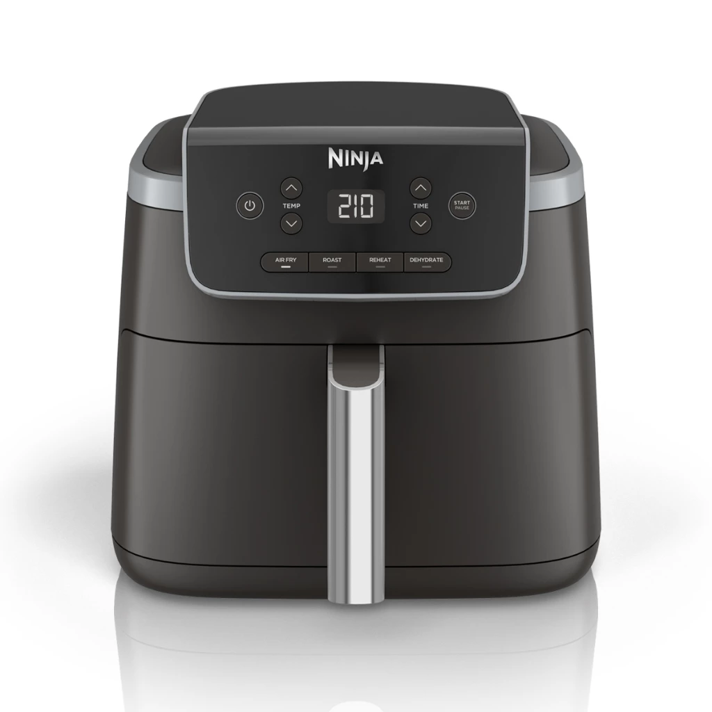 Ninja AF141 Air Fryer Pro 4.7L, AIRCRISP Technology, 4 programmable settings, Air Fry, Roast, Re-heat, Dehydrate