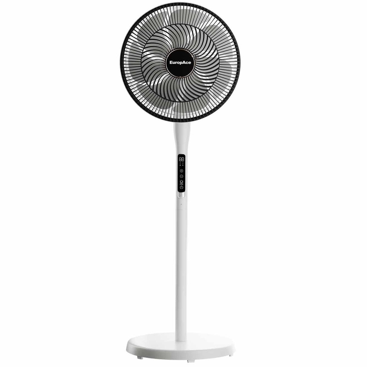 Europace ELF7147D Remote Whispr DC High Velocity Fan | Voice Control, Aerospace Inspired Blades for Powerful Airflow, Easy Cleaning 14 Inch