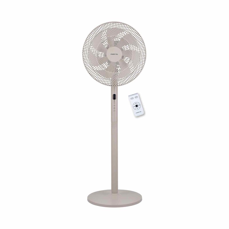 Mistral MHV1279DR DC High Velocity Stand Fan with Remote 12 Inch