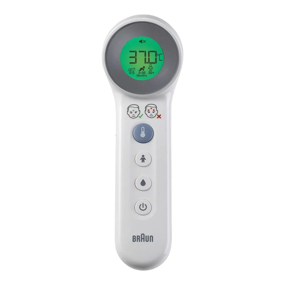 Braun BNT400 No touch + Touch Thermometer with Age Precision