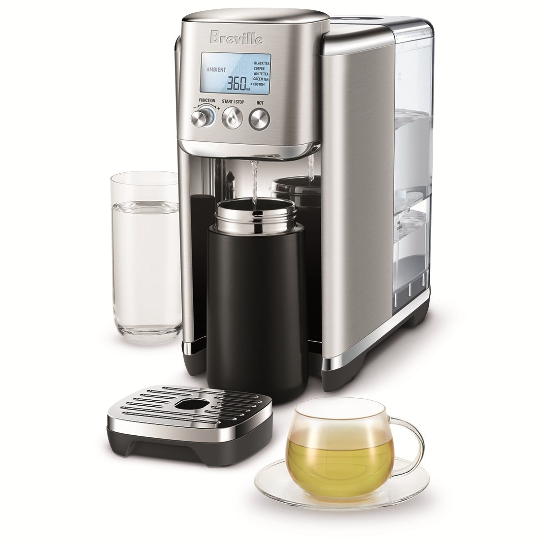 Breville LWA200BSS The AquaStation™ Hot Water Dispenser - your instant hot and filtered water solution at the touch of a button!