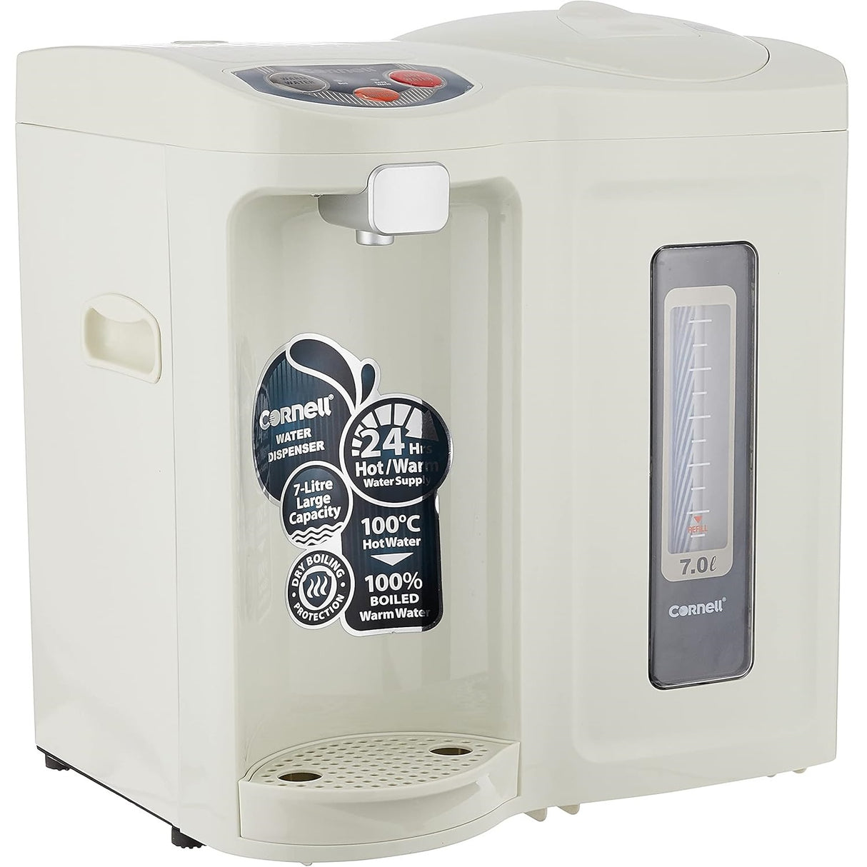 Cornell CWDE70CR Hot & Warm Water Dispenser 7L