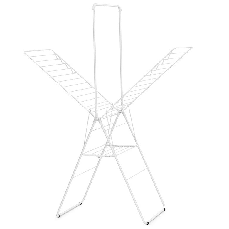 Brabantia BBT 403507 HangOn Drying Rack 25 M with Rod - Fresh White