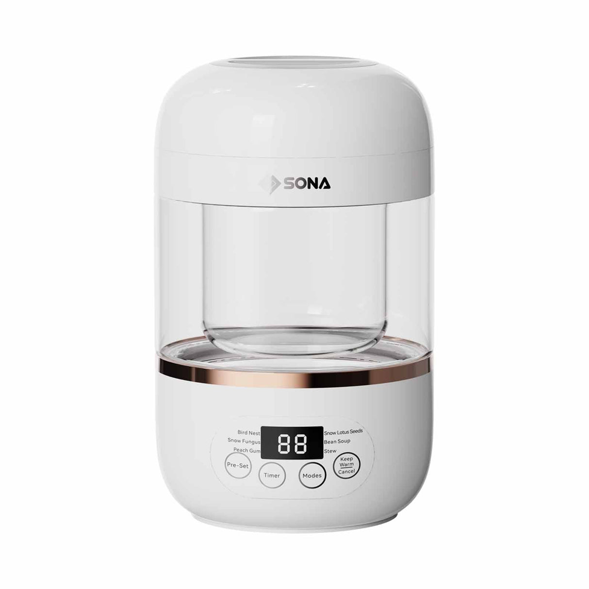 Sona SBN 1086 | SBN1086 Bird Nest Digital Double Boiler 0.7L
