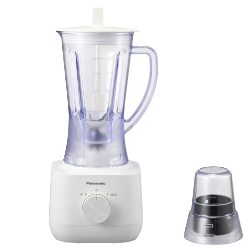 Panasonic MX-EP3111WSP Plastic Jug Blender with Dry Mill for Juice, Smoothies, Soup and Spices 1.0L