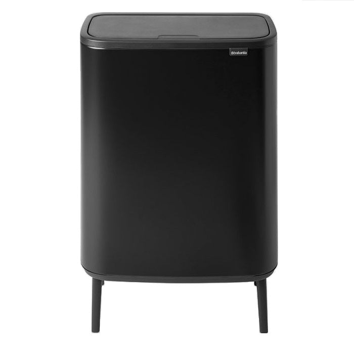 Brabantia Bo Touch Bin Hi with 2 Inner Bucket, 2 x 30 Litres - BBT 130601 | BBT 130625