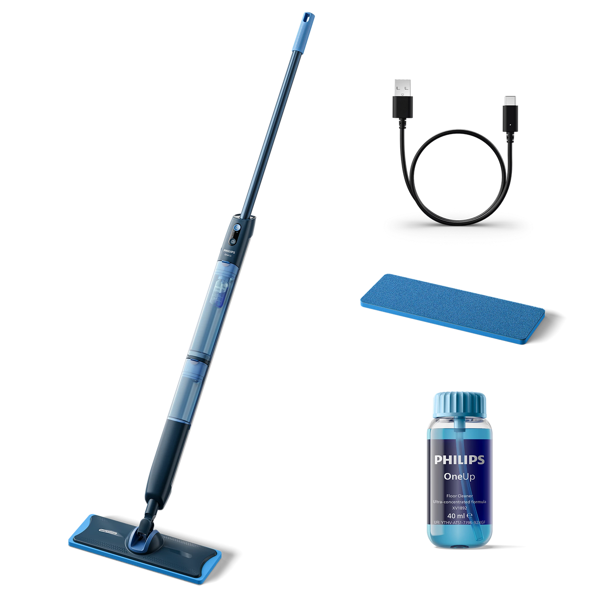 Philips XV5113/01 OneUp 5000 Series Electric Mop