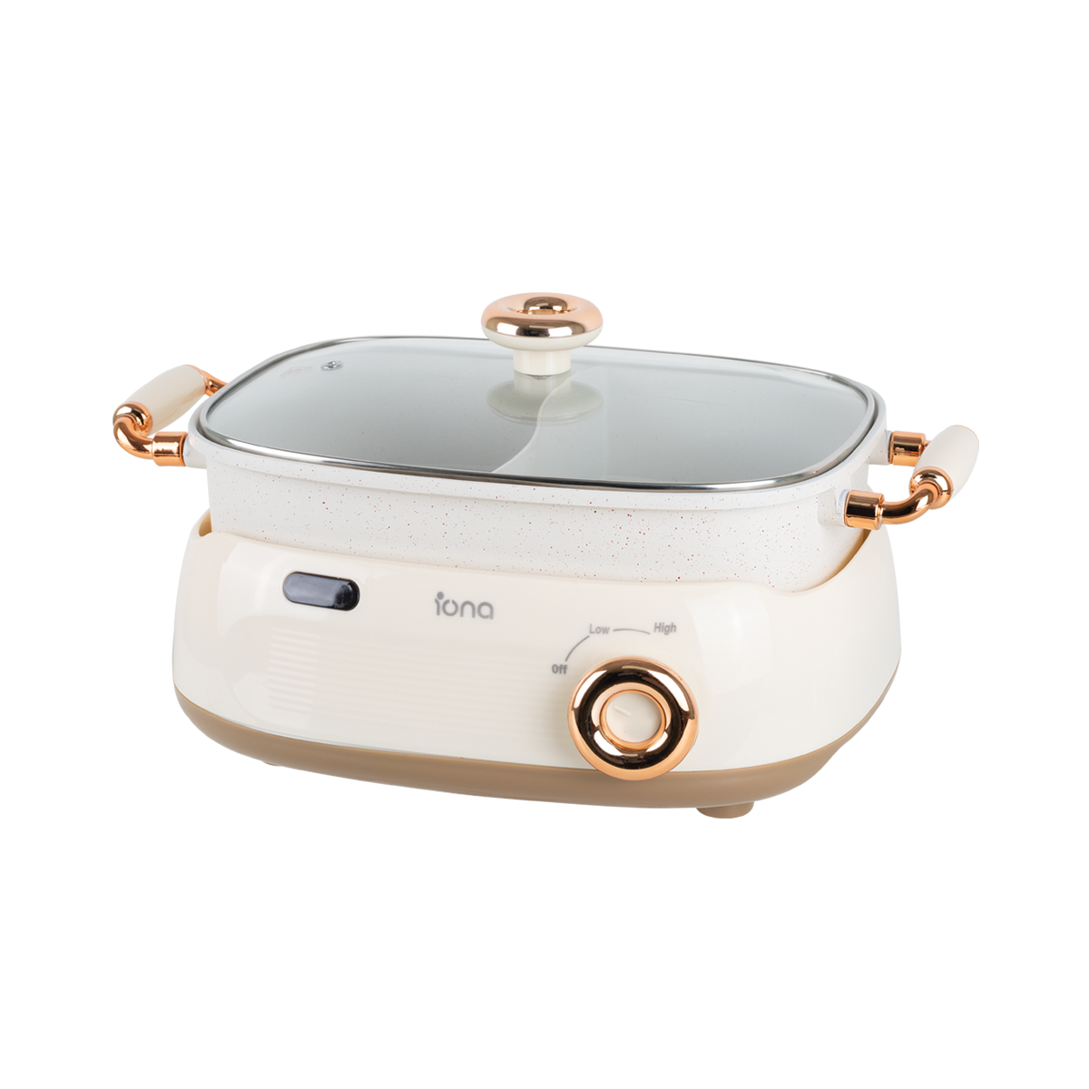 Iona GLS201 Removable Dual Flavor Tabletop HotPot 5L