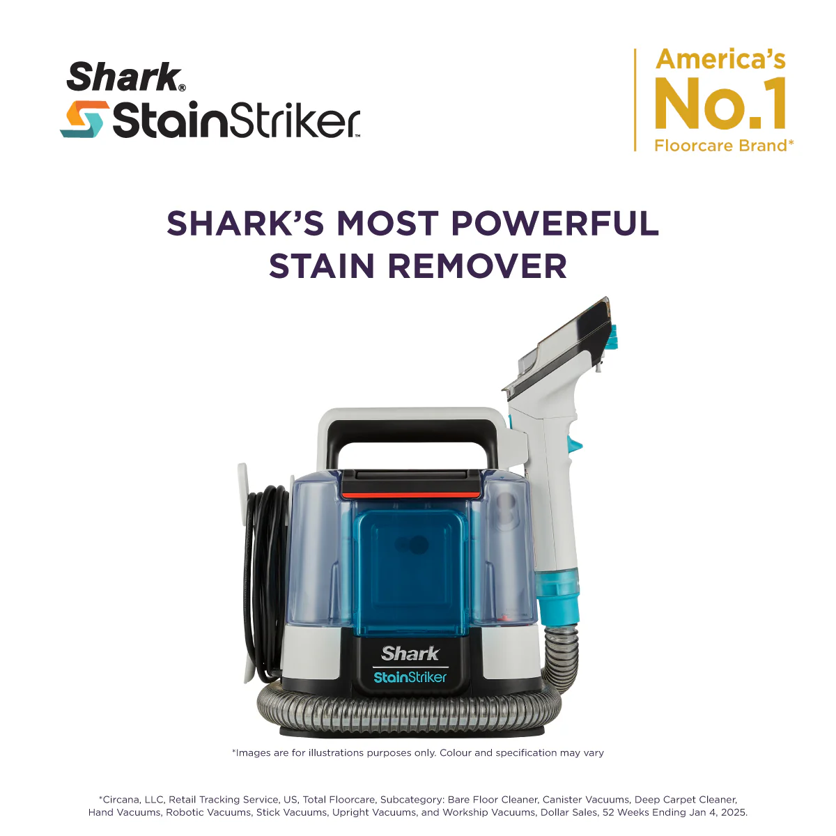 Shark PX200SMT | PX200 StainStriker Stain & Spot Vacuum Cleaner