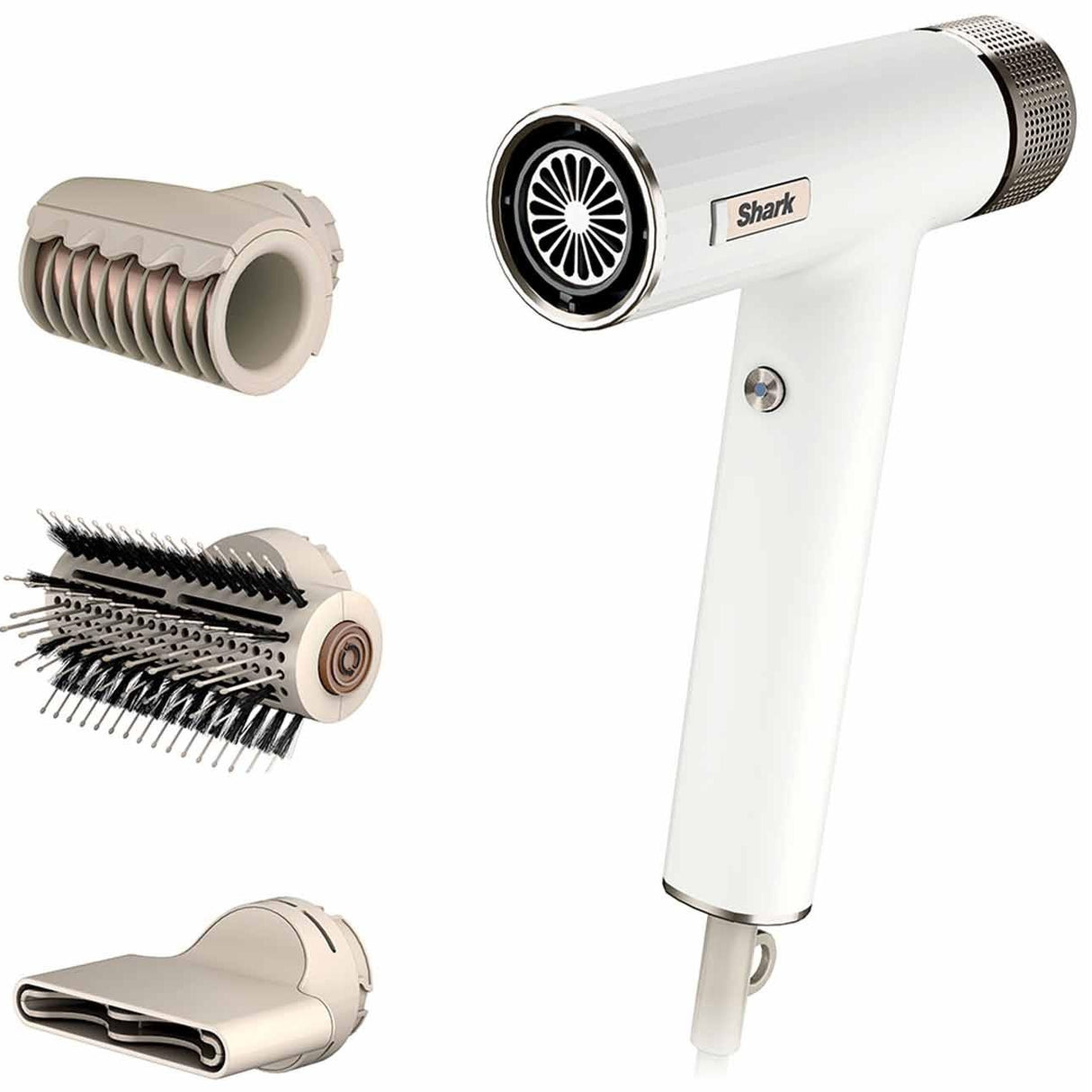 Shark HD331 | HD331SM SpeedStyle High-Velocity Hair Dryer with FrizzFighter Finishing Tool