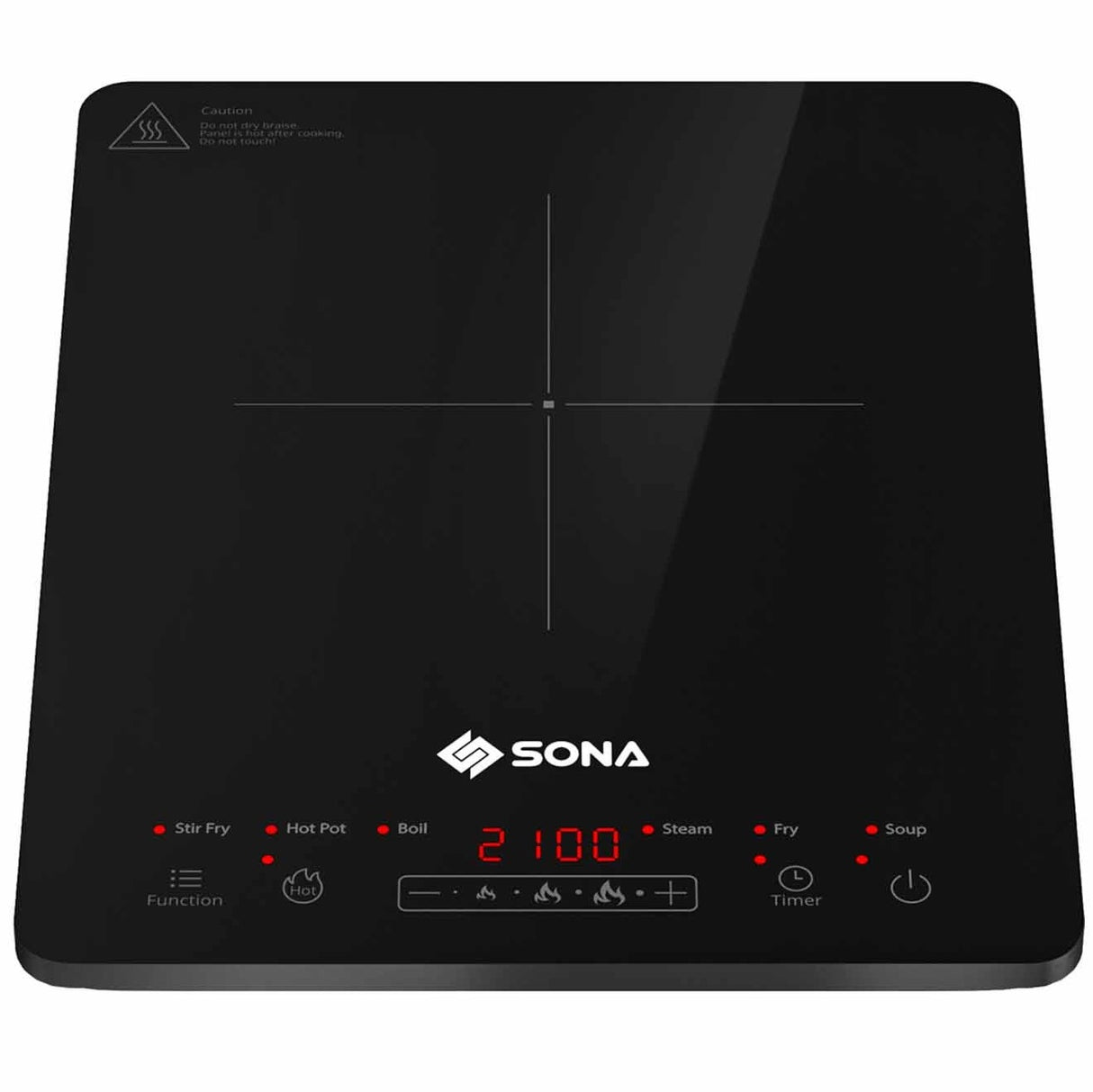 Sona SIC 8621 | SIC8621 Slim Induction Cooker 2100W