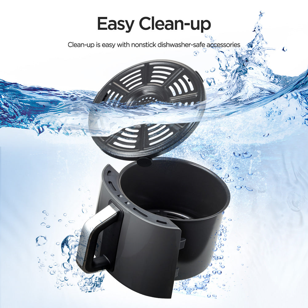 Ninja AF160 Air Fryer Max 5.2L, Digital Airfryer, Cooks, Crisps, Roasts, Bakes, Reheats and Dehydrates