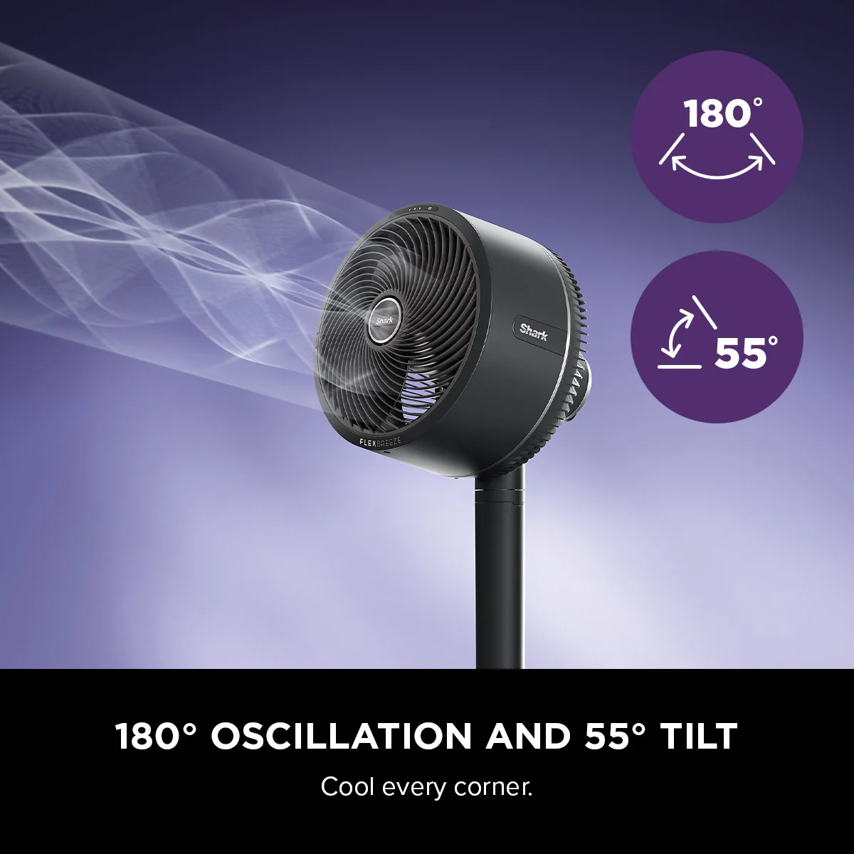 Shark FA221 FlexBreeze Cordless & Portable Fan