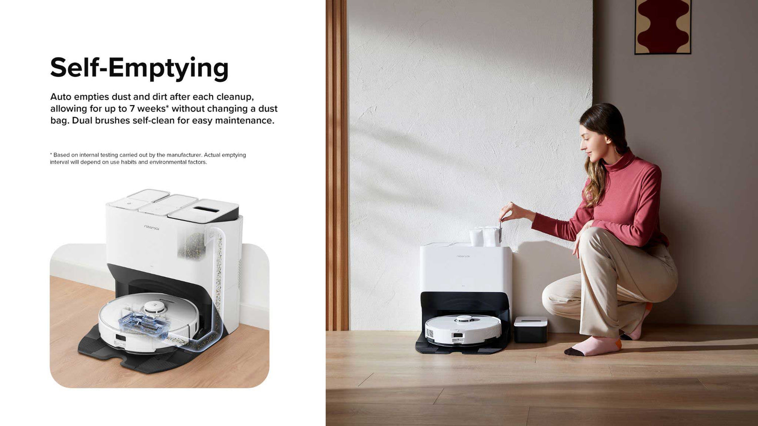 Roborock S8 Pro Ultra White Robotic Vacuum Cleaner