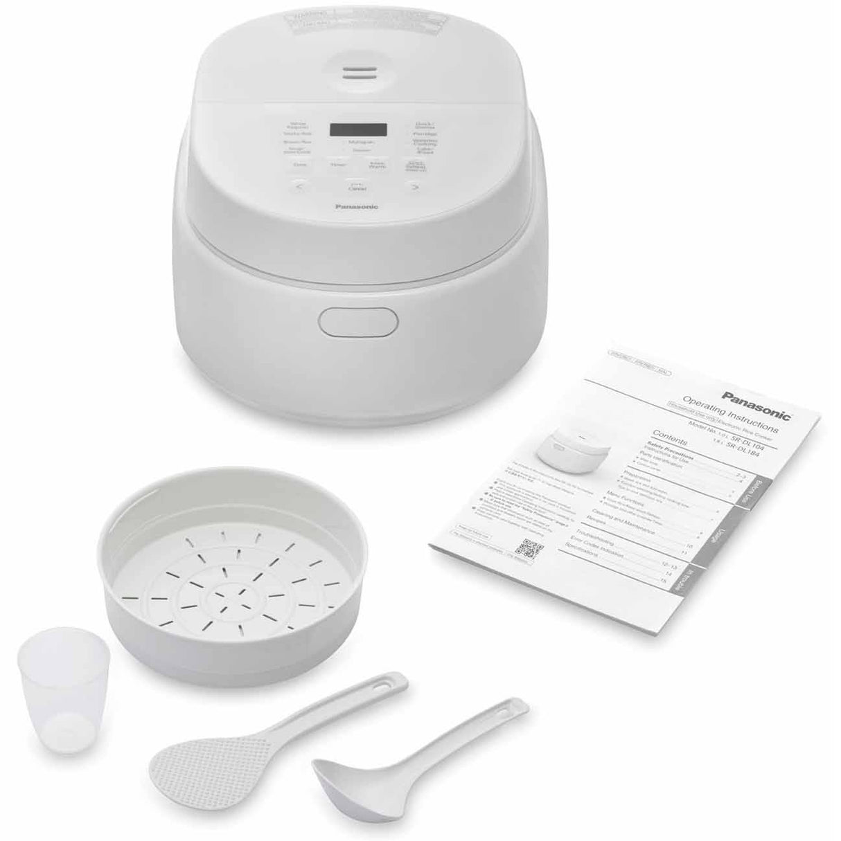Panasonic SR-DL104WSH Microcomputer Rice Cooker 1L